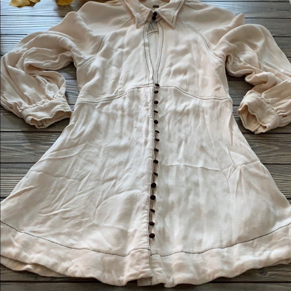 Anthropologie Free People Poet Blouse